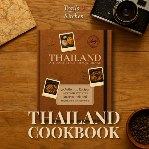 Thailand Travel Cookbook featuring 50 authentic Thai recipes and food stories